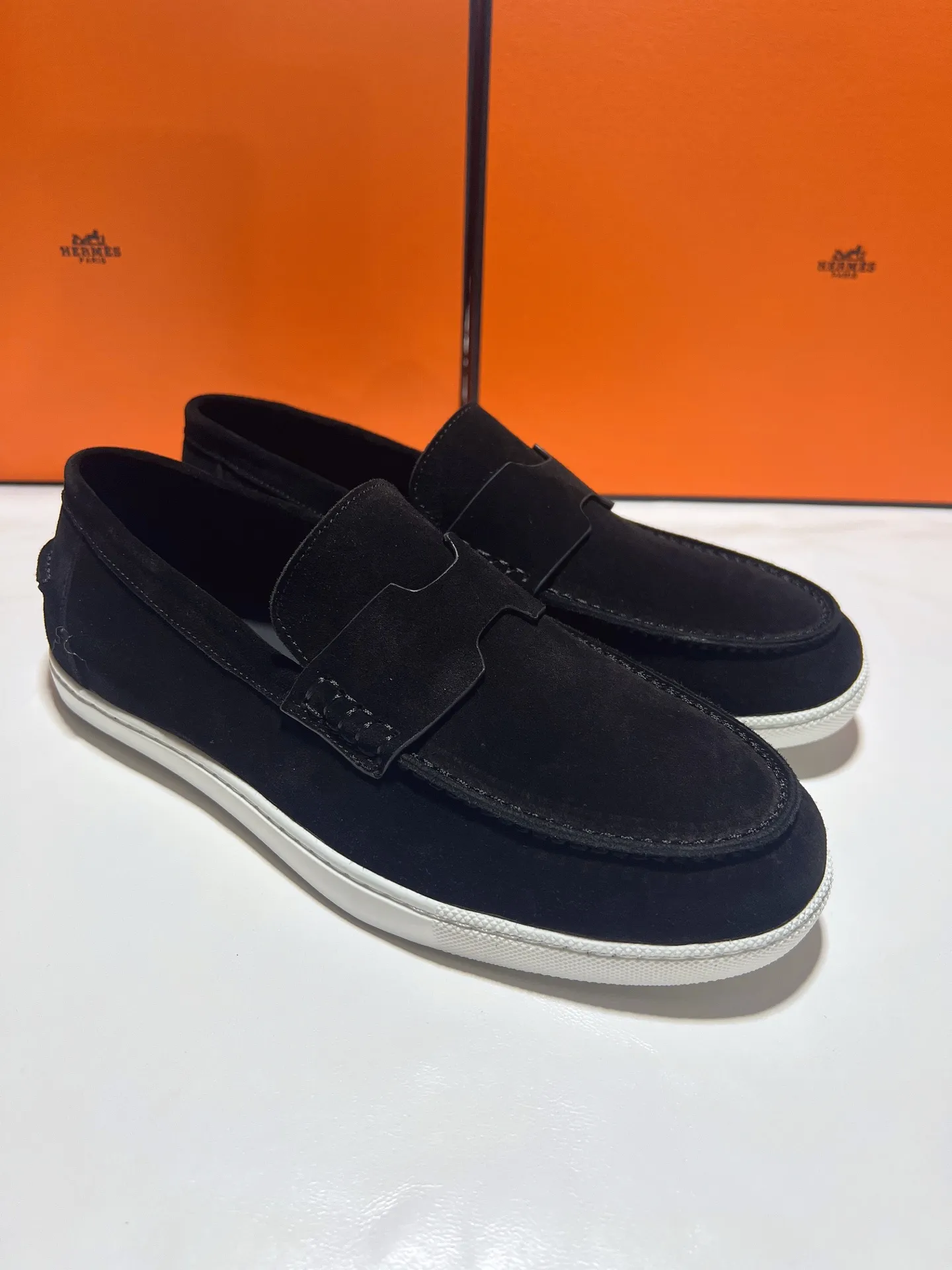 👟👟Ex-factory price 540👟👟 ♥2025 HERMES The latest hot model, the official website is developed simultaneously, original quality Size: Women's size 36/46